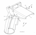 Page J Diagram and Parts List for 15530SB-LS 96193003803 Husqvarna Snow Blower