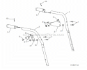 Page L Diagram and Parts List for 15530SB-LS 96193003803 Husqvarna Snow Blower