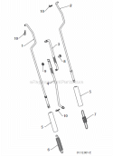 Page O Diagram and Parts List for 15530SB-LS 96193003803 Husqvarna Snow Blower