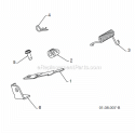 Page P Diagram and Parts List for 15530SB-LS 96193003803 Husqvarna Snow Blower