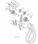 Page Z Diagram and Parts List for 15530SB-LS 96193003803 Husqvarna Snow Blower