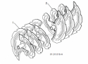 Page D Diagram and Parts List for 15530SB-LS 96193003803 Husqvarna Snow Blower