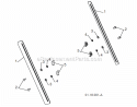 Page F Diagram and Parts List for 15530SB-LS 96193003803 Husqvarna Snow Blower