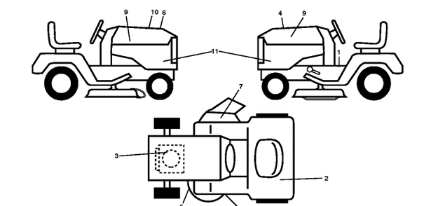 Part Location Diagram of 586713801 Husqvarna Decal