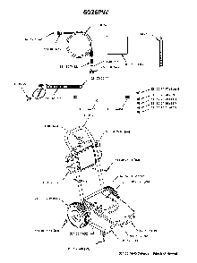 Repair Parts Diagram and Parts List for 5525PW 2006-03 Husqvarna Pressure Washer