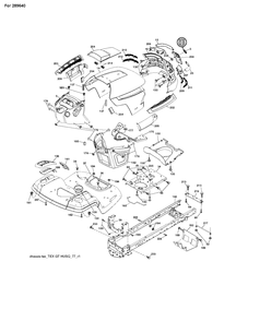 Part Location Diagram of 532448441 Husqvarna Dash