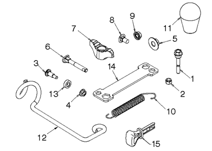 Accessories Diagram and Parts List for ST330  Husqvarna Snow Blower