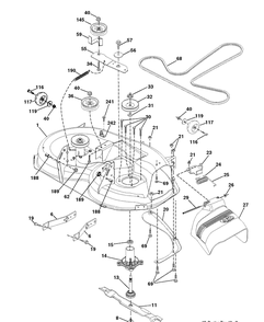 Part Location Diagram of 532448157 Husqvarna 