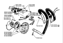 Page D Diagram and Parts List for 162 1980-02 Husqvarna Chainsaw