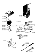 Page I Diagram and Parts List for 162 1980-02 Husqvarna Chainsaw