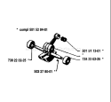 Part Location Diagram of 577572401 Husqvarna Needle Bearing