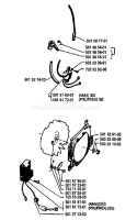 Part Location Diagram of 501516201 Husqvarna Ignition Coil