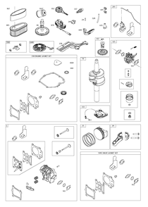 Part Location Diagram of 584960101 Husqvarna Spark Plug