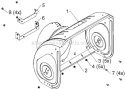 Auger Housing Impeller Diagram and Parts List for 1650EXLT 96193008901 - 2012-10 Husqvarna Snow Blower