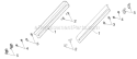 Auger Housing Impeller Diagram and Parts List for 1650EXL 96193008700 - 2012-07 Husqvarna Snow Blower