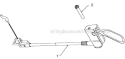 Control Panel Discharge Chute Diagram and Parts List for 1650EXL 96193008700 - 2012-07 Husqvarna Snow Blower