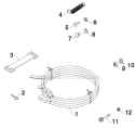 Accessories Diagram and Parts List for 1650EXL 96193008700 - 2012-07 Husqvarna Snow Blower