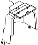 Chassis Engine Pulleys Diagram and Parts List for 1650EXL 96193008701 - 2012-08 Husqvarna Snow Blower
