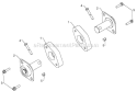 Auger Housing Impeller Diagram and Parts List for 16527EXLT 96193008500 - 2011-08 Husqvarna Snow Blower