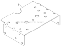 Chassis Engine Pulleys Diagram and Parts List for 16527EXLT 96193008500 - 2011-08 Husqvarna Snow Blower