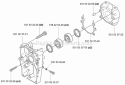 Part Location Diagram of 738220325 Husqvarna Ball Bearing