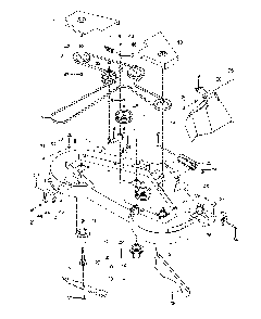 Mower deck/cutting deck Diagram and Parts List for 967277501-01  Husqvarna Lawn Mower