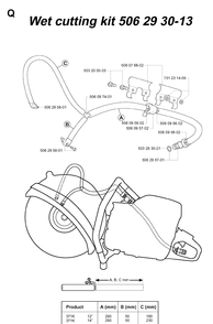 Accessories 2 Diagram and Parts List for 371K 2002-01 Husqvarna Lawn Tractor Accessories