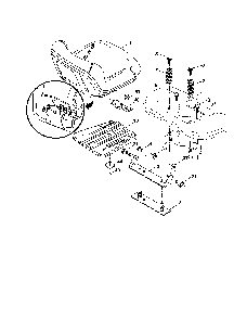 Seat assembly Diagram and Parts List for 917289600  Husqvarna Lawn Tractor