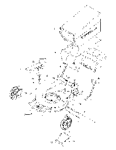 Chassis / Frame Diagram and Parts List for W21SBKC968999640 2007-03 Husqvarna Lawn Mower