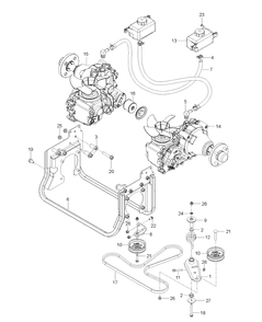 Part Location Diagram of 582468401 Husqvarna Spring