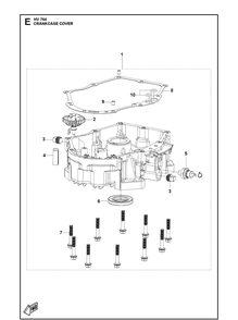 Part Location Diagram of 598607301 Husqvarna Bolt