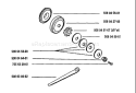 Page B Diagram and Parts List for 16 1993-05 Husqvarna Chainsaw