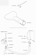 Accessories Diagram and Parts List for 170BF 2006-03 Husqvarna Leaf Blower / Vacuum