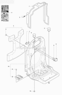 Part Location Diagram of 544269601 Husqvarna Frame-C