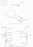 Accessories Diagram and Parts List for 170BT 2006-03 Husqvarna Leaf Blower / Vacuum