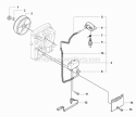 Ignition System Diagram and Parts List for 170BT 2008-10 Husqvarna Leaf Blower / Vacuum