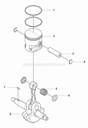 Page O Diagram and Parts List for 170BT 2008-10 Husqvarna Leaf Blower / Vacuum