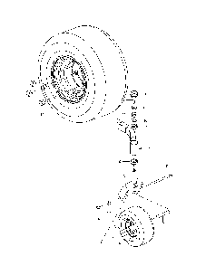 Wheels & tires Diagram and Parts List for Z254-967324101-00  Husqvarna Lawn Mower