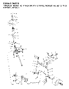 Steering Diagram and Parts List for YTH1542XPD (954567253)(2001-12) Husqvarna Lawn Tractor