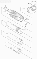 Part Location Diagram of 505180901 Husqvarna Hose