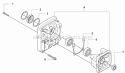Crankcase Diagram and Parts List for 180BF 2008-10 Husqvarna Leaf Blower / Vacuum