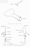 Accessories Diagram and Parts List for 180BT 2008-02 Husqvarna Leaf Blower / Vacuum