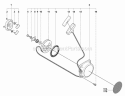 Starter Diagram and Parts List for 180BT 2008-10 Husqvarna Leaf Blower / Vacuum