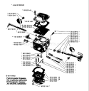 Page B Diagram and Parts List for 181 1983-06 Husqvarna Chainsaw