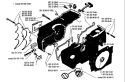Page D Diagram and Parts List for 181 1983-06 Husqvarna Chainsaw
