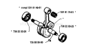Page E Diagram and Parts List for 181 1983-06 Husqvarna Chainsaw