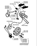 Page F Diagram and Parts List for 181 1983-06 Husqvarna Chainsaw