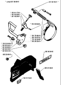 Page C Diagram and Parts List for 181 1983-12 Husqvarna Chainsaw