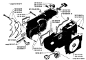 Page D Diagram and Parts List for 181 1983-12 Husqvarna Chainsaw