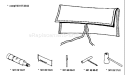 Page M Diagram and Parts List for 181 1984-02 Husqvarna Chainsaw